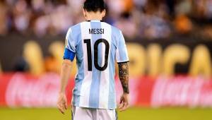 Lionel Messi se retiró destrozado de la selección de Argentina.