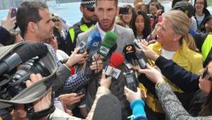 Sergio Ramos lamentó la muerte de 150 personas a bordo del vuelo de Germanwings.