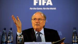 El presidente de la Fifa, Josep Blatter, ha dicho que se vive un momento difícil.