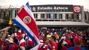 El Estadio Azteca ya no provoca miedo en los seleccionados costarricenses.