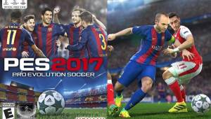 El PES2017 es el juego con que Konami compite con FIFA 17 de EA Sports.