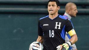 El arquero Noel Valladares sigue en duda en la Copa Oro con Honduras.