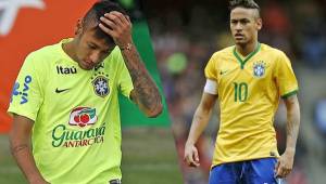 Brasil sufre mucho cuando no está su principal figura; Neymar.