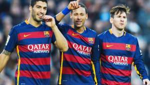 De lujo: Messi, Suárez y Neymar acechan su récord goleador.