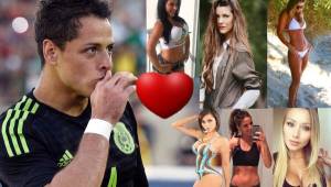 Al delantero mexicano se le han conocido dos novias oficiales, pero otras cuatro chicas han declarado su admiración y amor por CH14