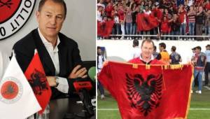 El entrenador italiano de Albania ha llevado por primera vez a esta selección a una Eurocopa.