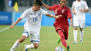 Belloni espera despedirse el lunes del Torneo Olímpico juvenil marcando un gol y ganando el quinto lugar con Honduras. Foto Tomada de FIFA.COM