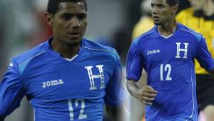 Con la camisa de la Selección Mayor de Honduras, Bryan García no desentonó. Jorge Luis Pinto confía mucho en él.
