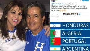 Claudia Uribe y su mensaje esperanzador a la Selección Sub23 de Honduras.