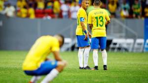 Neymar no ha podido brillar con sus dos acompañantes Gabriel Jesus y Gabriel Barbosa.