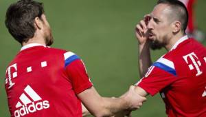 Ribery anda en busca de su nuevo look. La barba parece que llegará a su fin.