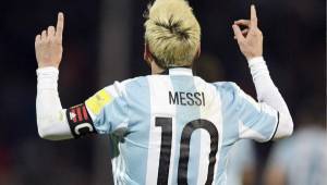 Lionel Messi firmó el gol del triunfo ante Uruguay.