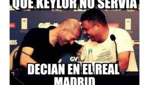 El costarricense Keylor Navas ha pasado de todo en el Real Madrid y no se ha escapado de los memes durante la temporada.