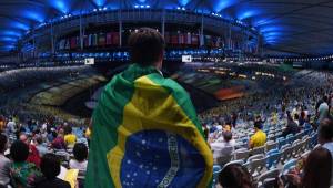 Así se encuentra hasta este momento el estadio Maracaná de Río de Janeiro donde dentro de poco se estará inaugurando la fiesta olímpica 2016. Foto AFP