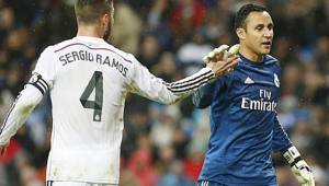 Sergio Ramos respalda a Keylor Navas y le desea buenos ánimos en el Real Madrid.