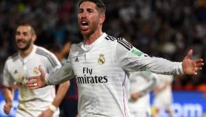 Sergio Ramos fue fundamental en los títulos del año del Real Madrid. (Foto: AFP)