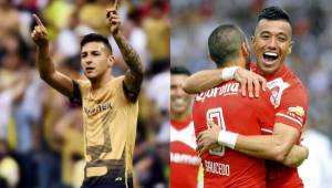 Pumas y Toluca fueron los mejores equipos en el torneo regular, la Liguilla es una nueva historia. Fotos AFP.