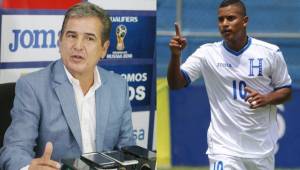 El entrenador de la Selección de Honduras, Jorge Luis Pinto, brindó la conferencia de prensa este día. Óscar Salas es la novedad en el listado.