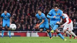 Uno de los goles de Messi ha sido a través de lanzamiento penal.