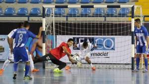 Honduras doblegó 6-2 a Nicaragua en las eliminatorias al Mundial de Futsal Colombia 2016. Foto concacaf.com