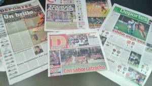 Estos fueron los titulares de los periódicos de México dedicadas a Eddie Hernández.