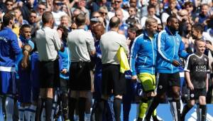 Leicester City y Chelsea terminaron empatando 1-1 el partido por la jornada 38 de la Premier League.