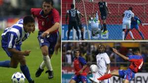 Imágenes de aquellos duelos en los debuts en hexagonales para Honduras ante Costa Rica y Estados Unidos.