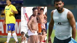 El delantero argentino, Sergio 'Kun' Agüero, se ha unido a la lista de los futbolistas que estuvieron gorditos en su momento. También recordamos algunos casos que se han visto en el fútbol hondureño.