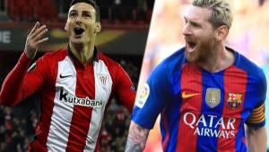 Aduriz y Messi serán los encargados de hacer los goles este domingo.