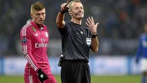 Martin Atkinson ya le ha dirigido a Juventus y Real Madrid esta temporada.