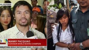 Manny Pacquiao públicamente ha pedido a Indonesia que dejen en libertad y perdonen la vida a su Mary Veloso.