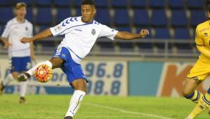 Anthony Lozano es el goleador del Tenerife. Lleva anotados ocho goles. (FOTO: Diariodeavisos)
