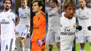 Estos son los seis jugadores que saldrán del Real Madrid a final de la actual temporada, según Cuatro Deportes.