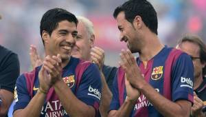 A Luis Suárez y Busquets les mejorarán su salario luego que Barcelona amarre contrato con su nuevo patrocinador.