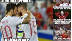 Las burlas no tardaron en llegar en las redes sociales tras el penal fallado por Sergio Ramos. España perdió 2-1 ante Croacia.