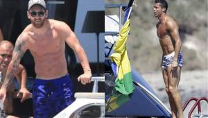 Messi y Cristiano Ronaldo tuvieron una curiosa plática en la isla de Ibiza.