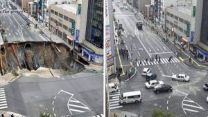 Esta es la imagen que da la vuelta al mundo con el impresionante arreglo de la ingeniería en Japón.