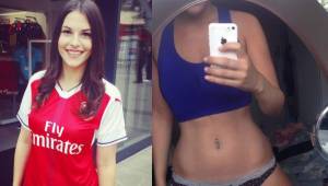 Así de sexy es Nicole. La presentadora del Arsenal es muy activa en redes sociales.