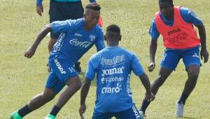 Boniek García comenzó a hacer fútbol con la Selección de Honduras, el jugador ahora se prepara para llegar en ritmo a la Copa Oro. Foto Melvin Cubas