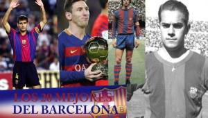 Daily Mail ha elegido a los 20 mejores jugadores en la historia del Barcelona.