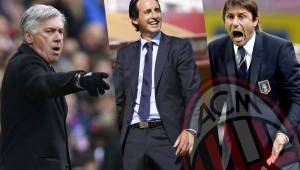 Carlo Ancelotti, Unai Emery y Antonio Conte son los candidatos a suplir a Filippo Inzaghi.