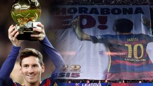 El crack del Barcelona, Lionel Messi, ofreció el trofeo obtenido a la afición previo al duelo ante el Athletic de Bilbao. Causó delirio y una ovación que dejó atónitos a todos.