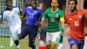 Alberth Elis, Jozy Altidore, Andrés Guardado y Bryan Ruiz serán protagonistas en la hexagonal final de la Concacaf.