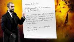 Este es el mensaje que le envió Pep Guardiola al Dorados de Sinaloa. (Web de Dorados)