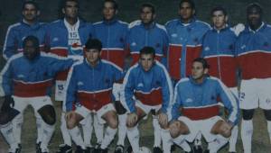 Este es el equipo olimpista que clasificó al Mundial de Clubes en el 2001.