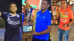 Cristopher Anariba, Javier Cruz y Christian Bonilla se coronaron campeones con el Honduras Progreso.