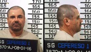 Así luce El Chapo Guzmán en las fotos reveladas por la justicia de México. Esta es su tercera ficha judicial. FOTO: INFOBAE