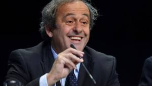 Platini busca desdce hoy la presidencia de la Fifa.