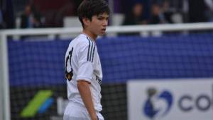 Theo Zidane (12 años) ya empieza a destacar en la filial del Real Madrid.
