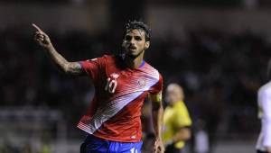 Bryan Ruiz ha conseguido 29 goles con la selección de Costa Rica en 99 partidos.